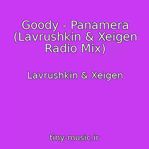 کاور آهنگ Goody - Panamera (Lavrushkin & Xeigen Radio Mix) از Lavrushkin & Xeigen