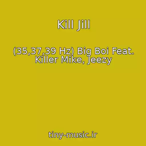 کاور آهنگ Kill Jill از (35,37,39 Hz) Big Boi Feat. Killer Mike, Jeezy