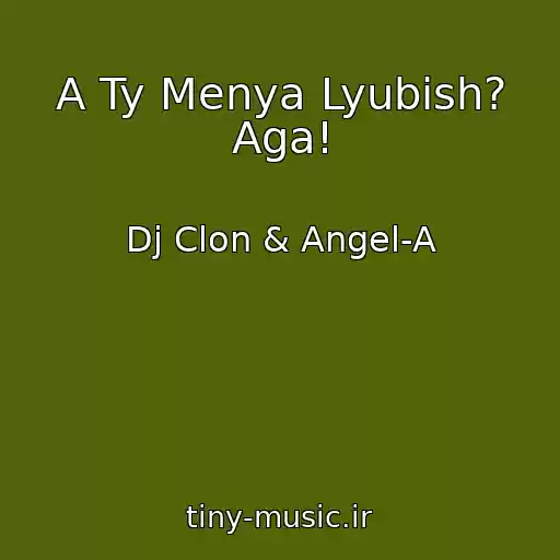 کاور آهنگ A Ty Menya Lyubish? Aga! از Dj Clon & Angel-A