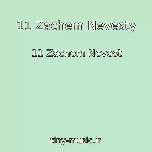 کاور آهنگ 11 Zachem Nevesty از 11 Zachem Nevest