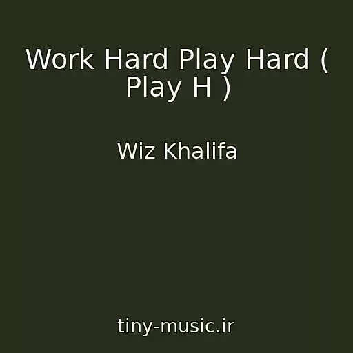 کاور آهنگ Work Hard Play Hard ( Play H ) از Wiz Khalifa
