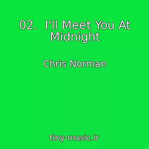 کاور آهنگ 02.  I'll Meet You At Midnight از Chris Norman