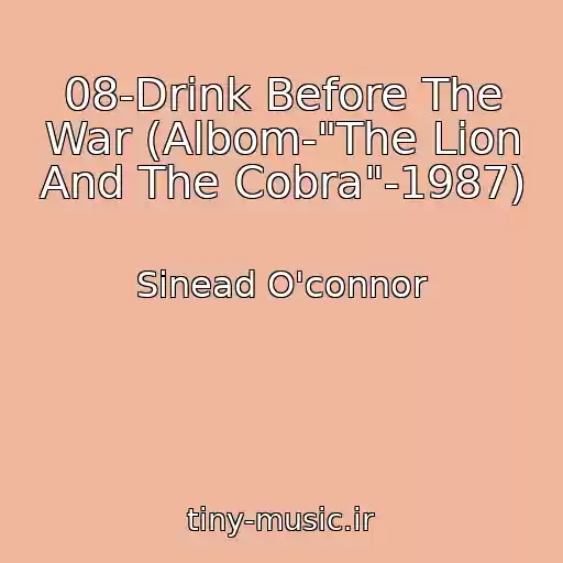 کاور آهنگ 08-Drink Before The War (Albom-"The Lion And The Cobra"-1987) از Sinead O'connor