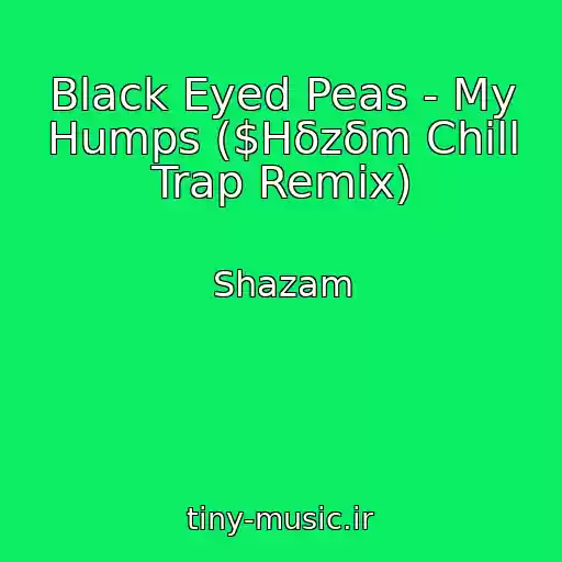 کاور آهنگ Black Eyed Peas - My Humps ($Hδzδm Chill Trap Remix) از Shazam