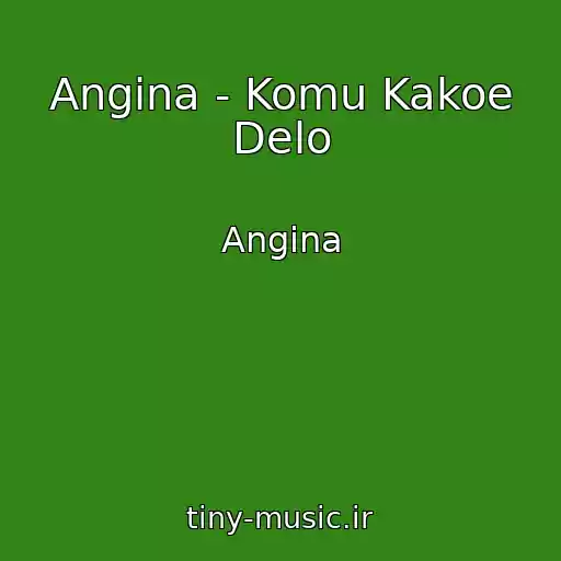 کاور آهنگ Angina - Komu Kakoe Delo از Angina