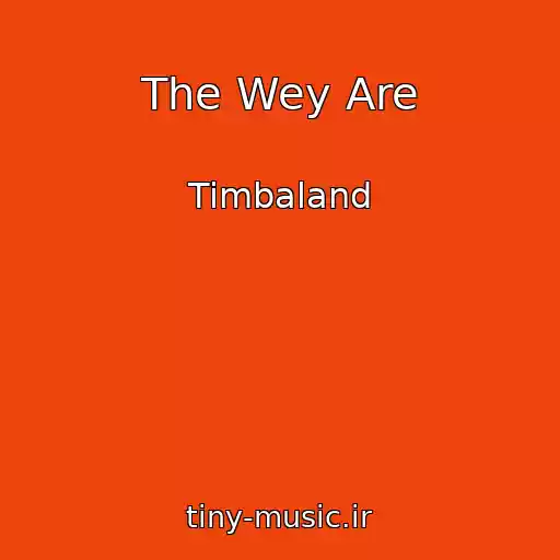 کاور آهنگ The Wey Are از Timbaland