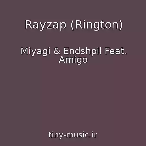 کاور آهنگ Rayzap (Rington) از Miyagi & Endshpil Feat. Amigo