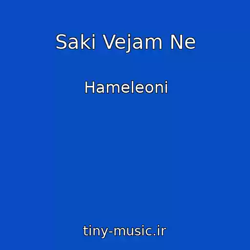 کاور آهنگ Saki Vejam Ne از Hameleoni