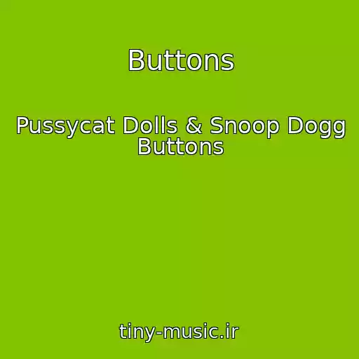 کاور آهنگ Buttons از Pussycat Dolls & Snoop Dogg Buttons