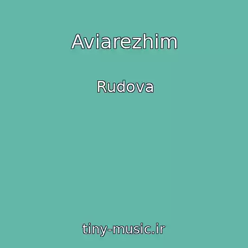 کاور آهنگ Aviarezhim از Rudova