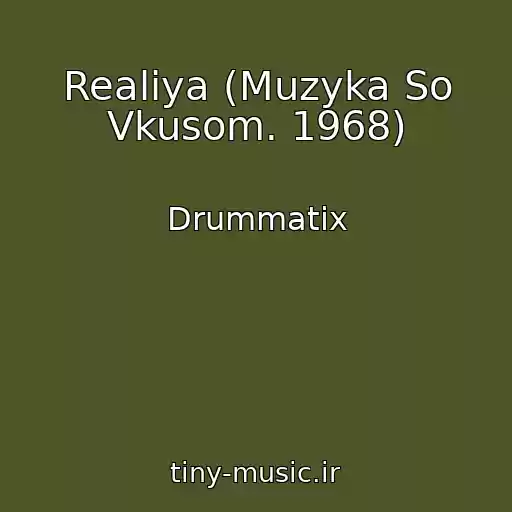 کاور آهنگ Realiya (Muzyka So Vkusom. 1968) از Drummatix
