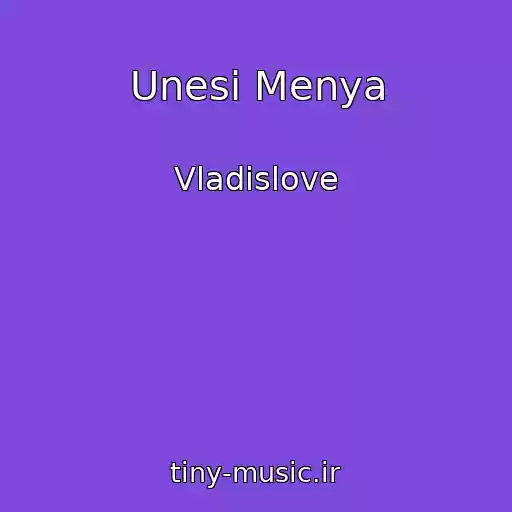 کاور آهنگ Unesi Menya از Vladislove
