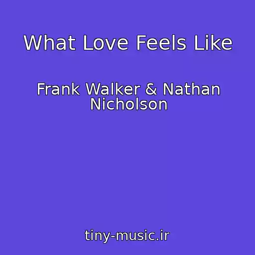 کاور آهنگ What Love Feels Like از Frank Walker & Nathan Nicholson