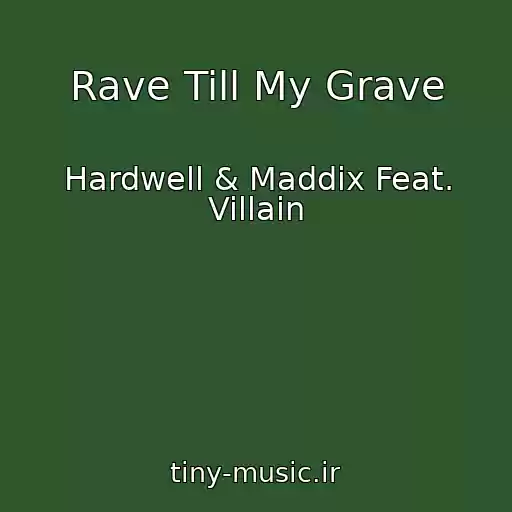 کاور آهنگ Rave Till My Grave از Hardwell & Maddix Feat. Villain