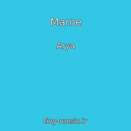کاور آهنگ Mame از Arya