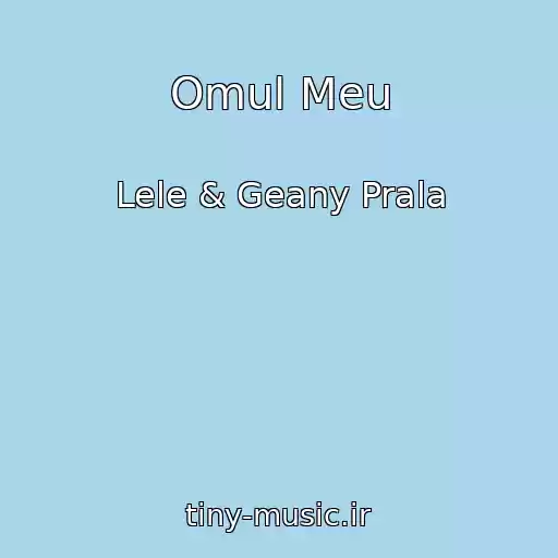 کاور آهنگ Omul Meu از Lele & Geany Prala