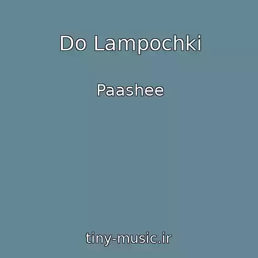 کاور آهنگ Do Lampochki از Paashee