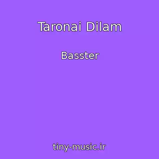 کاور آهنگ Taronai Dilam از Basster