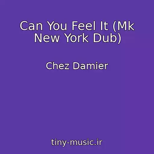 کاور آهنگ Can You Feel It (Mk New York Dub) از Chez Damier