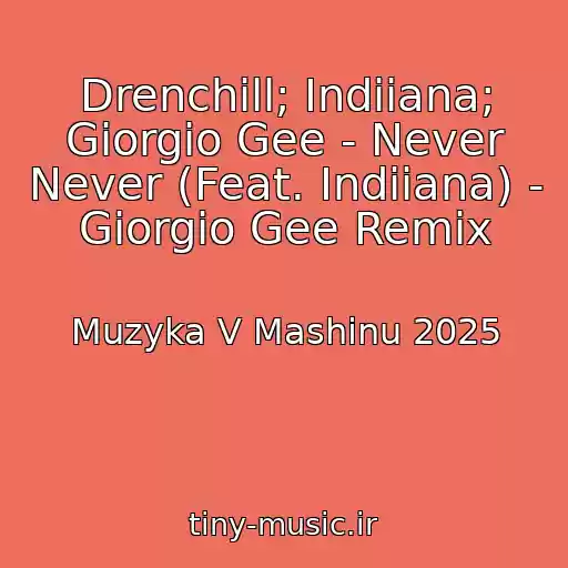 کاور آهنگ Drenchill; Indiiana; Giorgio Gee - Never Never (Feat. Indiiana) - Giorgio Gee Remix از Muzyka V Mashinu 2025