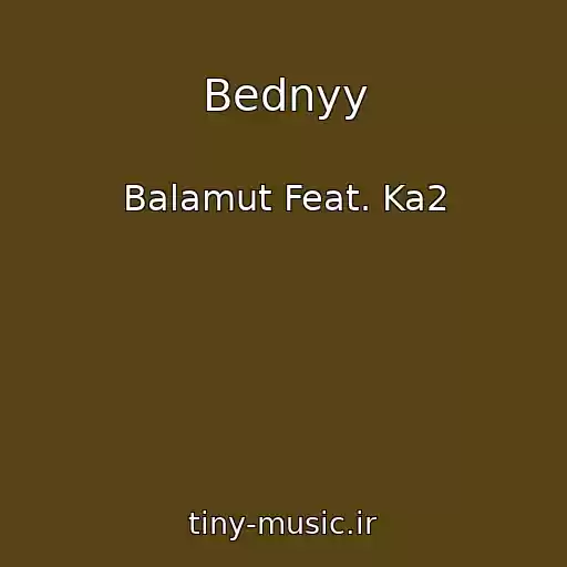 کاور آهنگ Bednyy از Balamut Feat. Ka2