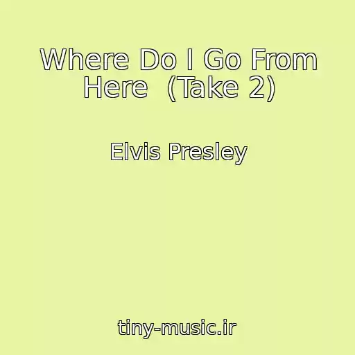کاور آهنگ Where Do I Go From Here  (Take 2) از Elvis Presley