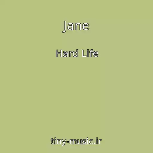 کاور آهنگ Jane از Hard Life