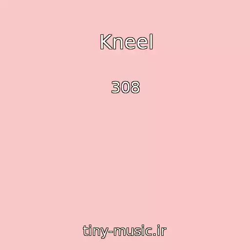 کاور آهنگ Kneel از 308