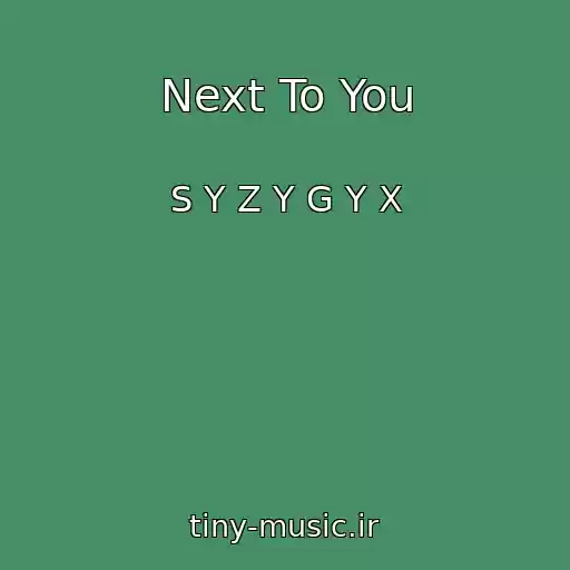 کاور آهنگ Next To You از S Y Z Y G Y X