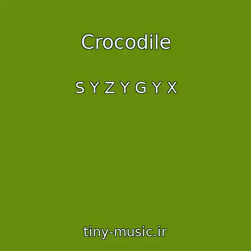 کاور آهنگ Crocodile از S Y Z Y G Y X