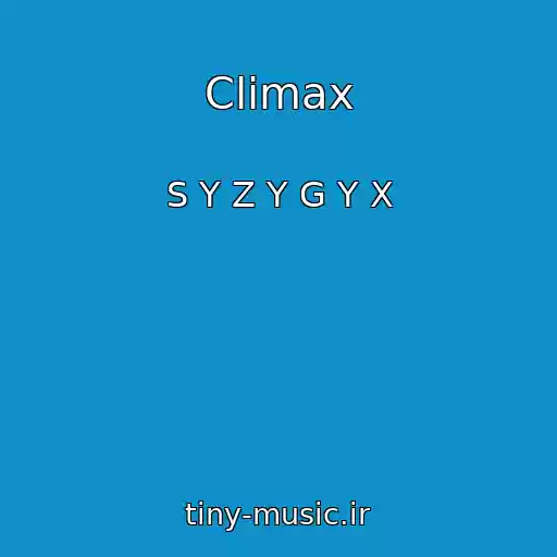 کاور آهنگ Climax از S Y Z Y G Y X