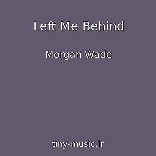 کاور آهنگ Left Me Behind از Morgan Wade