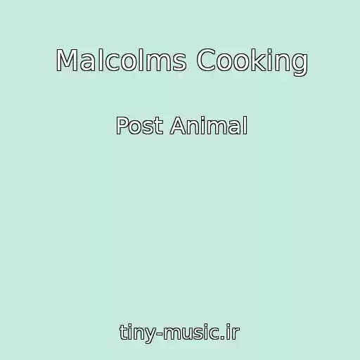 کاور آهنگ Malcolms Cooking از Post Animal