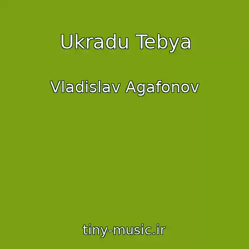 کاور آهنگ Ukradu Tebya از Vladislav Agafonov
