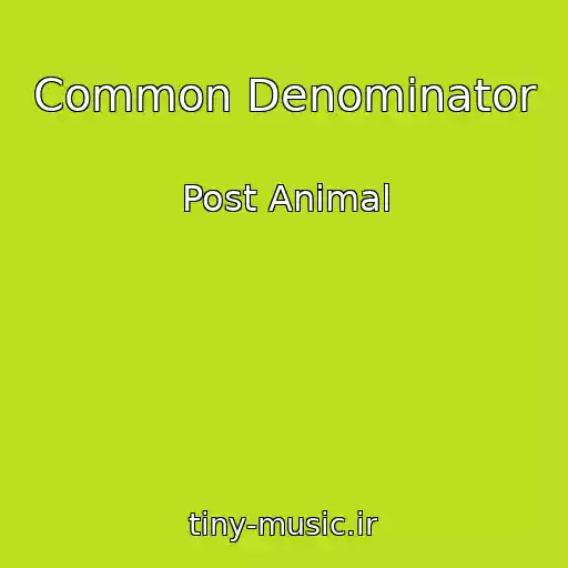 کاور آهنگ Common Denominator از Post Animal