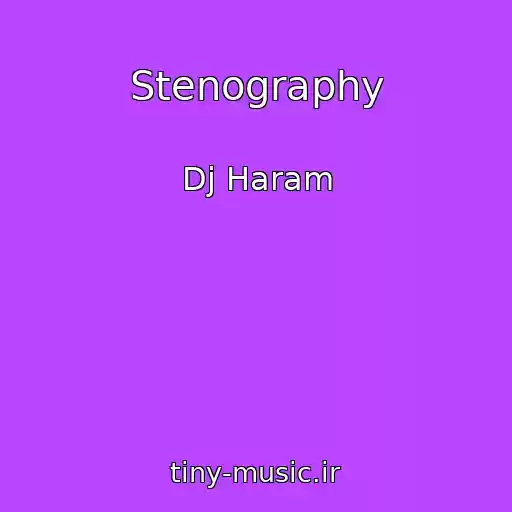 کاور آهنگ Stenography از Dj Haram