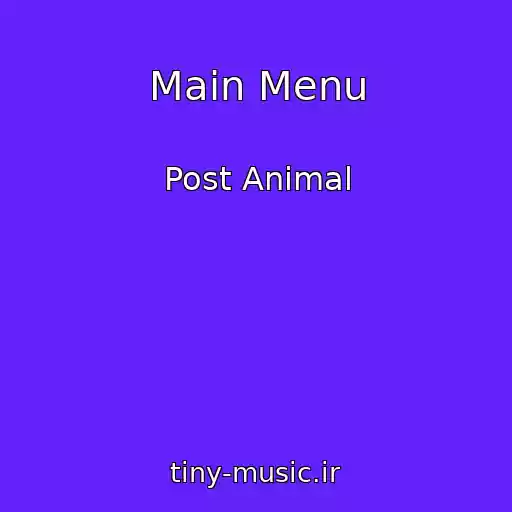 کاور آهنگ Main Menu از Post Animal