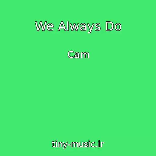 کاور آهنگ We Always Do از Cam