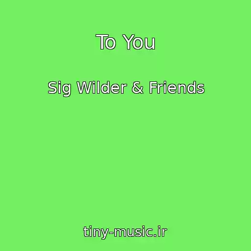 کاور آهنگ To You از Sig Wilder & Friends