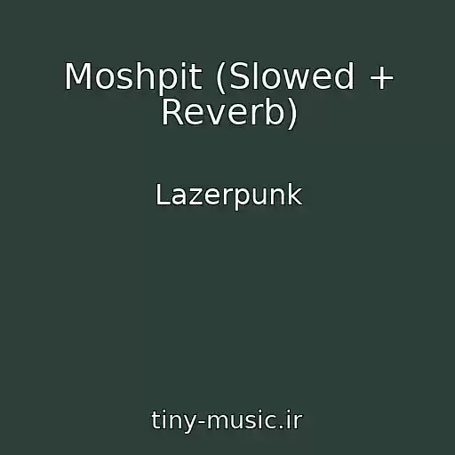 کاور آهنگ Moshpit (Slowed + Reverb) از Lazerpunk