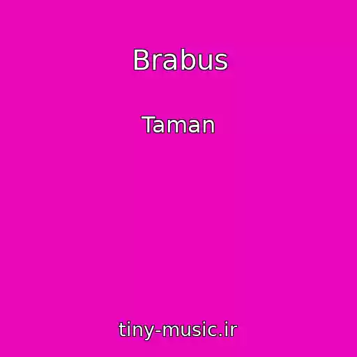 کاور آهنگ Brabus از Taman