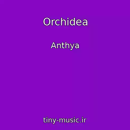 کاور آهنگ Orchidea از Anthya