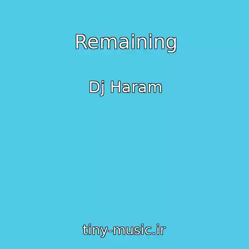 کاور آهنگ Remaining از Dj Haram