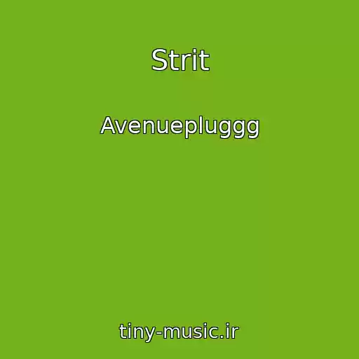 کاور آهنگ Strit از Avenuepluggg
