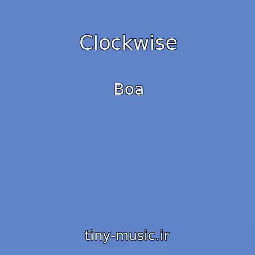 کاور آهنگ Clockwise از Boa