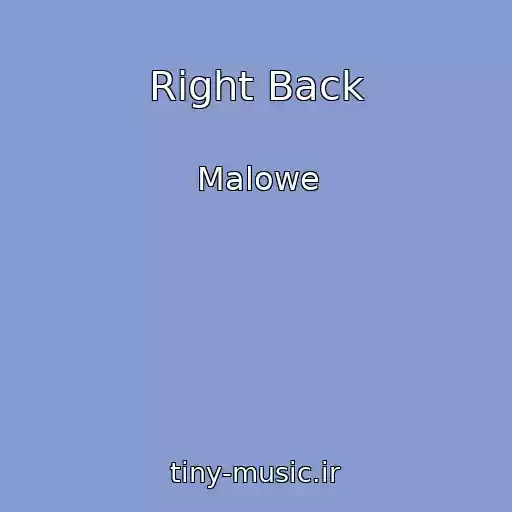 کاور آهنگ Right Back از Malowe