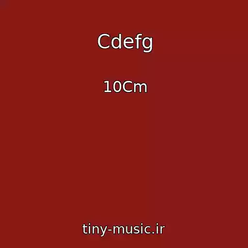 کاور آهنگ Cdefg از 10Cm