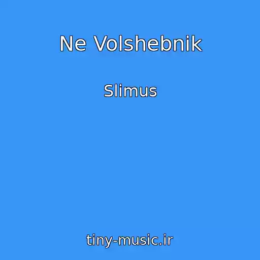کاور آهنگ Ne Volshebnik از Slimus