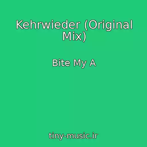 کاور آهنگ Kehrwieder (Original Mix) از Bite My A