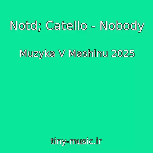 کاور آهنگ Notd; Catello - Nobody از Muzyka V Mashinu 2025